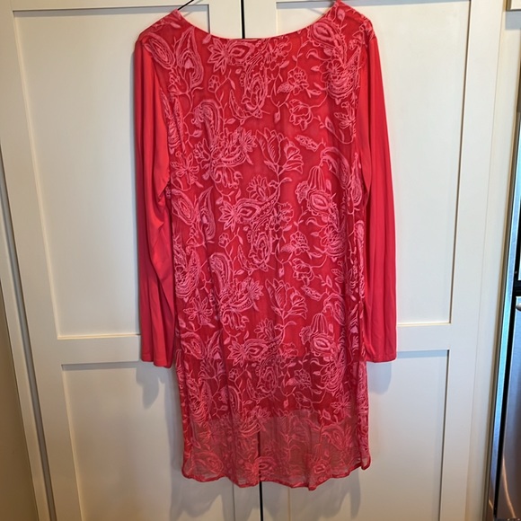 Soft Surroundings Adele Silk Tunic Top size Medium - Picture 4 of 12